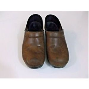 Dansko Clogs Mules Brown